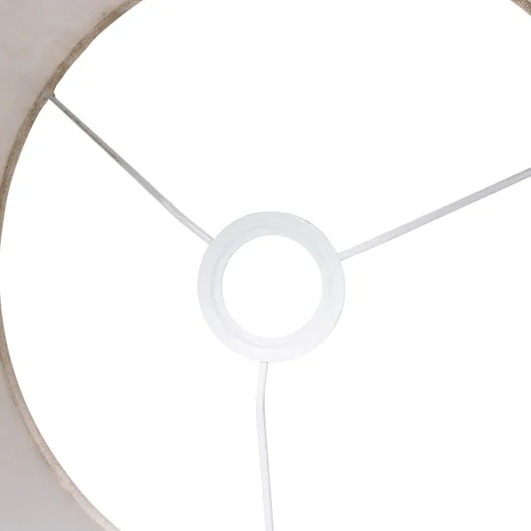 Abat-Jours^HK Living Abat-Jour Cilindre En Lin Naturel - O 30 Cm