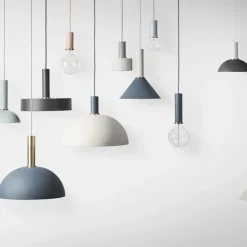 Abat-Jours^Ferm Living Abat-Jour Cone - Gris Clair