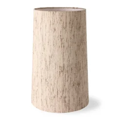 Abat-Jours^HK Living Abat-Jour En Soie Conique O 36 Cm - Naturel