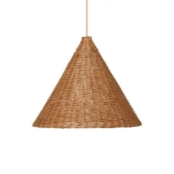 Abat-Jours^Ferm Living Abat-Jour Suspension Dou Rotin - O 45 Cm - Naturel
