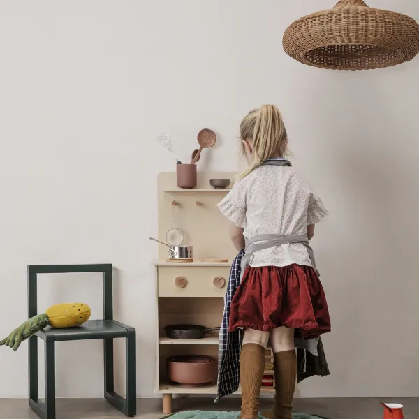 Suspensions^Ferm Living Abat-Jour Tresse Disc Rotin - O 49.5 Cm - Naturel