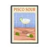 Affiches & Tableaux^PSTR Studio Affiche Cocktail - Elin Pk - Pisco Sour
