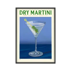 Affiches & Tableaux^PSTR Studio Affiche Cocktail - Elin Pk - Dry Martini