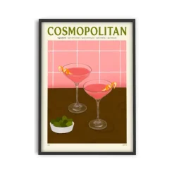 Affiches & Tableaux^PSTR Studio Affiche Cocktail - Elin Pk - Cosmopolitan