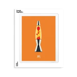 Affiches & Tableaux^Image Republic Affiche Le Duo Bubble 1 Orange - 30 X 40 Cm