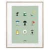 Affiches & Tableaux^Image Republic Affiche Le Duo Lampes - 40 X 50 Cm