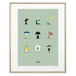 Affiches & Tableaux^Image Republic Affiche Le Duo Lampes - 40 X 50 Cm