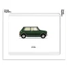 Affiches & Tableaux^Image Republic Affiche Le Duo Mini Cooper Vert Fonce - 30 X 40 Cm
