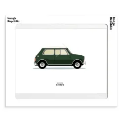 Affiches & Tableaux^Image Republic Affiche Le Duo Mini Cooper Vert Fonce - 30 X 40 Cm