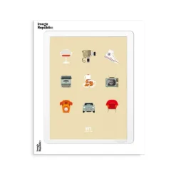 Affiches & Tableaux^Image Republic Affiche Le Duo Planche 60'S - 40 X 50 Cm