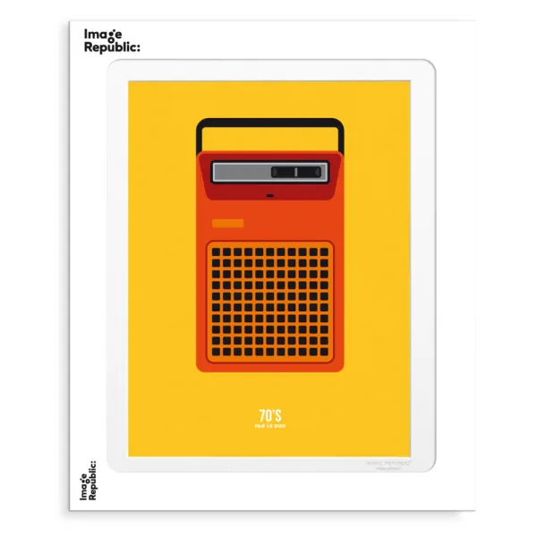 Affiches & Tableaux^Image Republic Affiche Le Duo 70'S Tape Recorder - 40 X 50 Cm