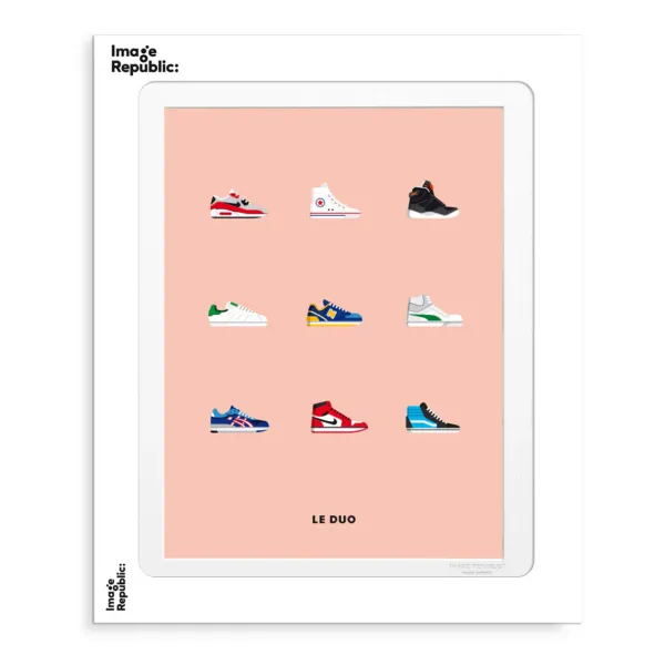Affiches & Tableaux^Image Republic Affiche Le Duo Sneakers - 30 X 40 Cm