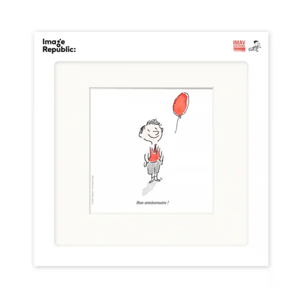 Affiches & Tableaux^Image Republic Affiche Le Petit Nicolas Bon Anniversaire - 22 X 22 Cm