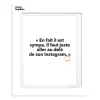 Affiches & Tableaux^Image Republic Affiche Loic Prigent En Fait Il Est - 30 X 40 Cm