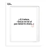 Affiches & Tableaux^Image Republic Affiche Loic Prigent Il T'Adore - 30 X 40 Cm