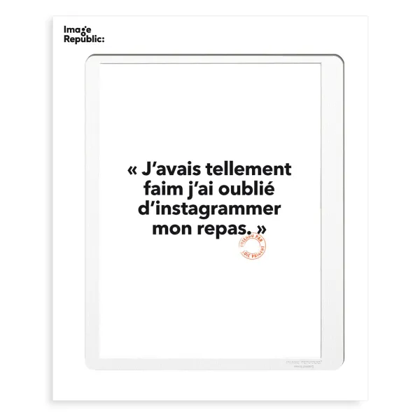 Affiches & Tableaux^Image Republic Affiche Loic Prigent J'Avais Tellement - 30 X 40 Cm