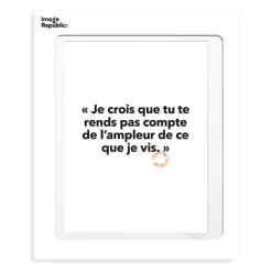Affiches & Tableaux^Image Republic Affiche Loic Prigent Je Crois Que Tu - 30 X 40 Cm