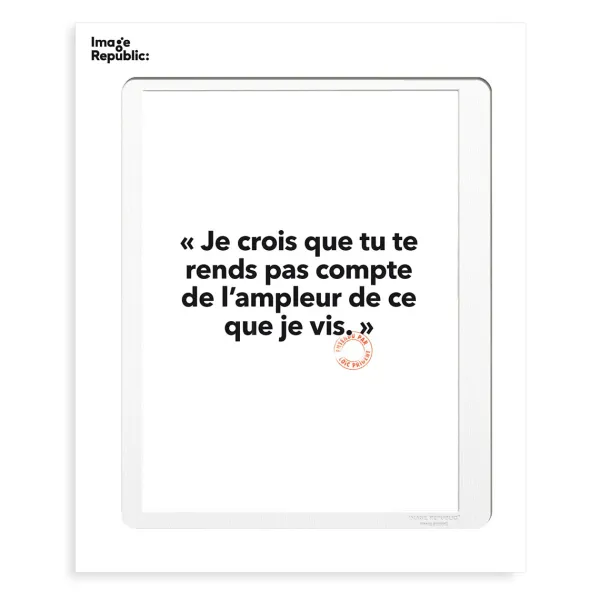 Affiches & Tableaux^Image Republic Affiche Loic Prigent Je Crois Que Tu - 30 X 40 Cm