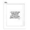Affiches & Tableaux^Image Republic Affiche Loic Prigent Je Ne Suis Pas Snob - 30 X 40 Cm