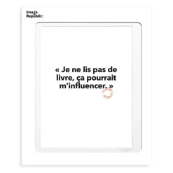 Affiches & Tableaux^Image Republic Affiche Loic Prigent Je Ne Lis Pas - 30 X 40 Cm