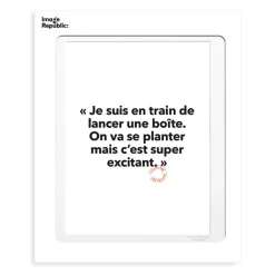 Affiches & Tableaux^Image Republic Affiche Loic Prigent Je Suis En Train - 30 X 40 Cm