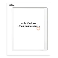 Affiches & Tableaux^Image Republic Affiche Loic Prigent Je T'Adore - 30 X 40 Cm