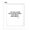 Affiches & Tableaux^Image Republic Affiche Loic Prigent Je Veux Un Job - 30 X 40 Cm