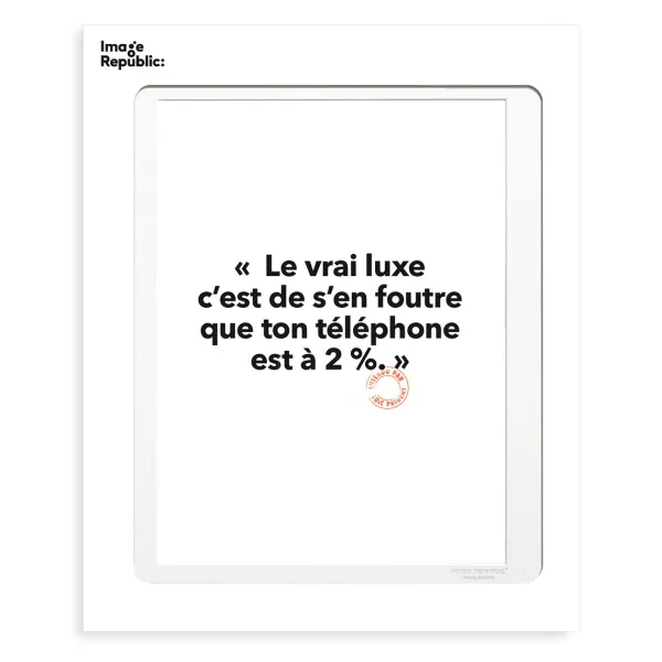 Affiches & Tableaux^Image Republic Affiche Loic Prigent Le Vrai Luxe - 56 X 76 Cm
