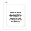 Affiches & Tableaux^Image Republic Affiche Loic Prigent Mon Fils Pense - 30 X 40 Cm
