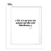Affiches & Tableaux^Image Republic Affiche Loic Prigent On N'A Qu'Une Vie - 30 X 40 Cm