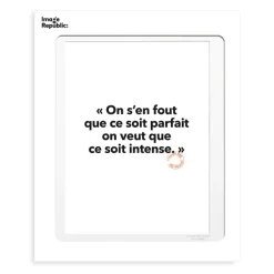 Affiches & Tableaux^Image Republic Affiche Loic Prigent On S'En Fout - 30 X 40 Cm