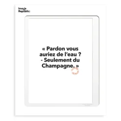 Affiches & Tableaux^Image Republic Affiche Loic Prigent Pardon Vous Auriez - 30 X 40 Cm