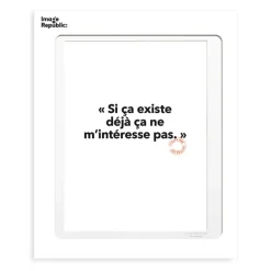 Affiches & Tableaux^Image Republic Affiche Loic Prigent Si Ca Existe Deja - 30 X 40 Cm