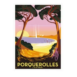 Affiches & Tableaux^Image Republic Affiche Monsieur Z Porquerolles - 40 X 50 Cm