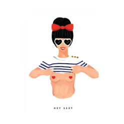 Affiches & Tableaux^All the ways to say Affiche Sexy Girl - 29,7 X 39,7 Cm