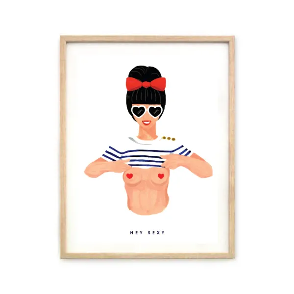 Affiches & Tableaux^All the ways to say Affiche Sexy Girl - 29,7 X 39,7 Cm