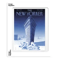 Affiches & Tableaux^Image Republic Affiche The Newyorker 204 Schossow Flatiron Ice 9 Mars 2015 - 40 X 50 Cm