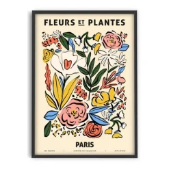 Affiches & Tableaux^Sélectionné par Fleux Affiche Zoe Fleurs Et Plantes - Paris - 30 X 40 Cm