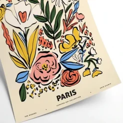Affiches & Tableaux^Sélectionné par Fleux Affiche Zoe Fleurs Et Plantes - Paris - 30 X 40 Cm