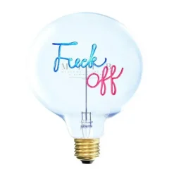 Accessoires Électriques^Elements Lighting Ampoule Fuck Off E27 - Bleu & Rose
