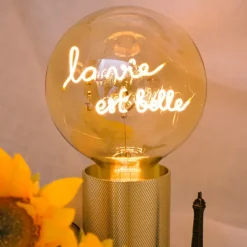 Accessoires Électriques^Elements Lighting Ampoule La Vie Est Belle E27 - Ambre
