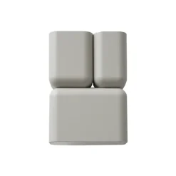 Appliques Murales^And Tradition Applique Murale Tabata Ln10 H 21Cm - Gris Soie