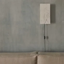 Appliques Murales^FERM LIVING Applique Rectangulaire Argilla Marbre Marron