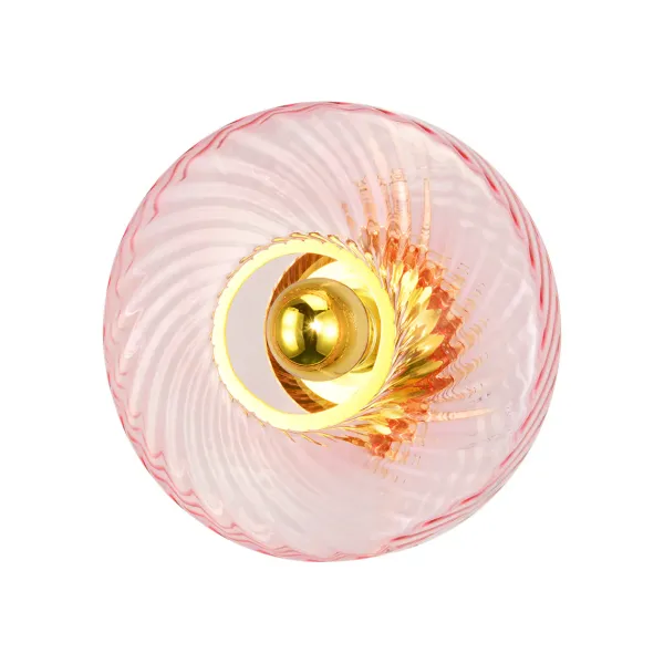 Appliques Murales^Elements Lighting Applique Roxanne Gm - Rose Spinelle