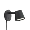 Appliques Murales^Muuto Applique Tip - Noir