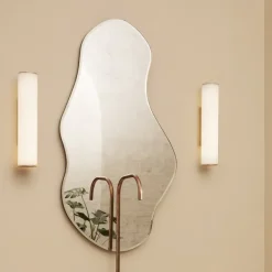 Appliques Murales^Ferm Living Applique Vuelta - 40 Cm - Blanc & Dore