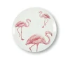 Assiettes & Couverts^Sélectionné par Fleux Assiette A Dessert Flamants En Porcelaine - O 21 Cm