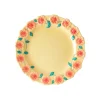 Assiettes & Couverts^Rice Assiette A Fleurs En Ceramique - Creme