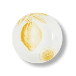 Assiettes & Couverts^Sélectionné par Fleux Assiette Creuse Citron En Porcelaine - O 20 Cm