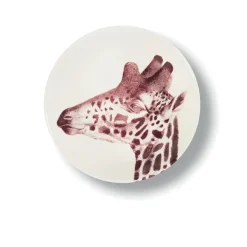 Assiettes & Couverts^Sélectionné par Fleux Assiette Creuse Girafe En Porcelaine - O 20 Cm